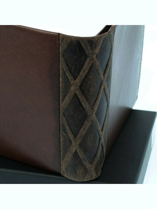 Leather Men's Wallet Classic with RFID Brown