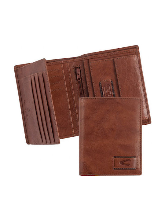 Panama Leather Men's Wallet Classic Cognac