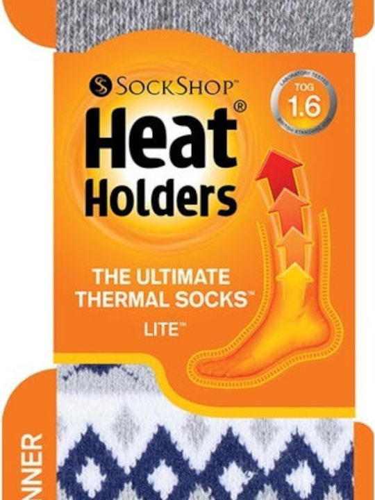 Heat Holders 80023 Base Layer Socks Gray