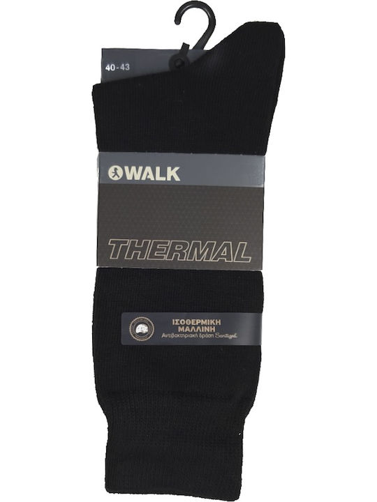 Walk Ισοθερμικές Κάλτσες Μαύρες Walk Ισοθερμικές Κάλτσες Μαύρες