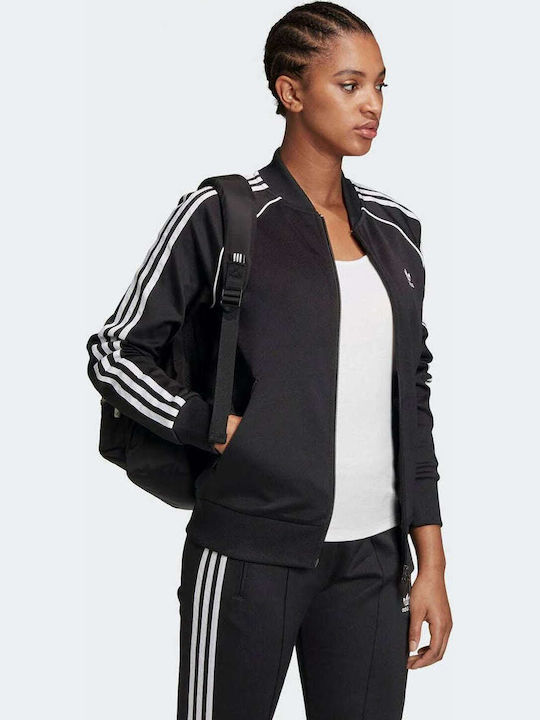 Primeblue Superstar Women's Sweatshirt Jacket Black