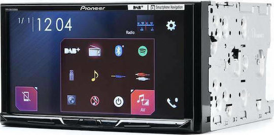 Pioneer Ηχοσύστημα Αυτοκινήτου 2 DIN (Bluetooth/USB/AUX/WiFi/GPS/Apple-Carplay/Android-Auto) με Οθόνη Αφής 7"