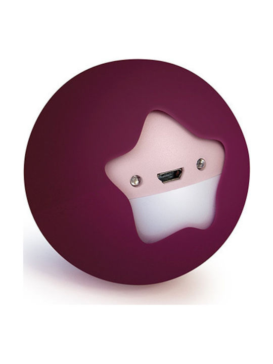 Pabobo Nachtlichter Für Das Kinderzimmer Little Moon Usb Rosa Kalt