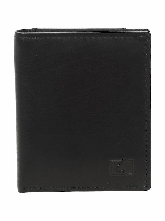 Leather Men's Wallet Classic with RFID Black