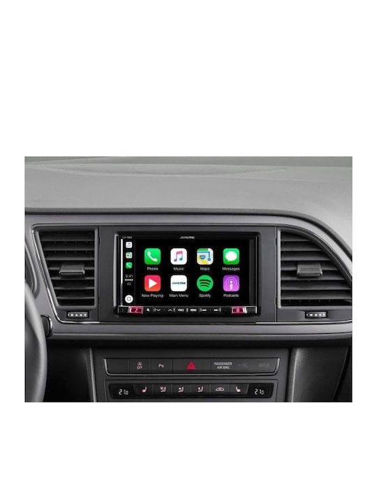 Alpine Ηχοσύστημα Αυτοκινήτου 2DIN (Bluetooth/USB/AUX) με Οθόνη Αφής 7"