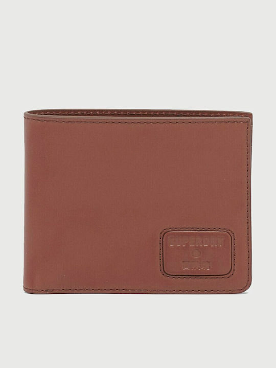 NYC Bifold Leder Herren Geldbörse Klassisch Tabac Braun