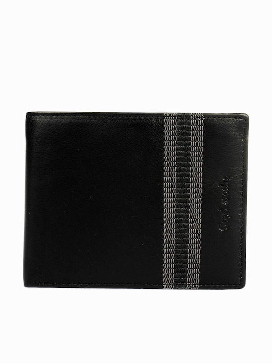 Кожен Мъжки Портфейл с RFID Черен