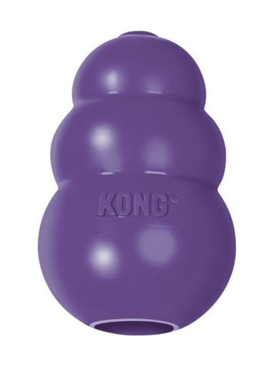 Kong Classic Играчка За Куче За Дъвчене От Каучук Large 10см Лилава 1бр