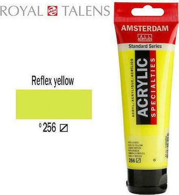 Royal Talens Amsterdam All Acrylics Standard 120ml Reflex Yellow 256