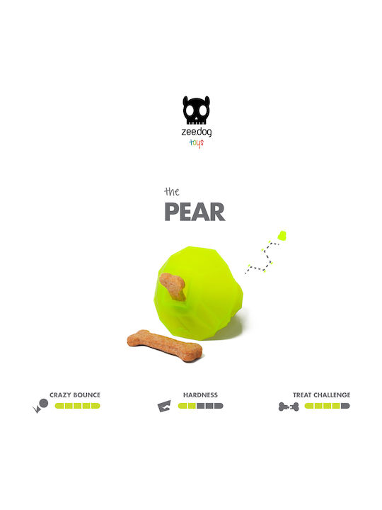 Zee-Dog The Pear Jucărie Câine 5εκ. Verde