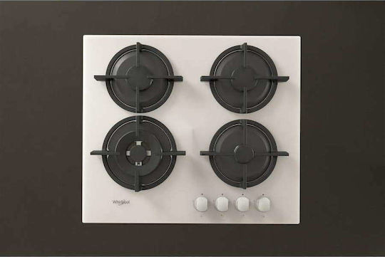Whirlpool Автономен 59x51εκ. Бял
