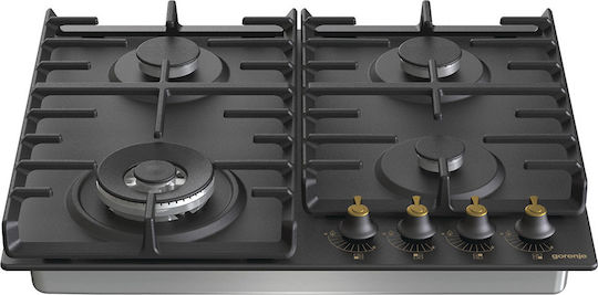 Gorenje Gw642clb Εστία Υγραερίου Αυτόνομη 60x52εκ.