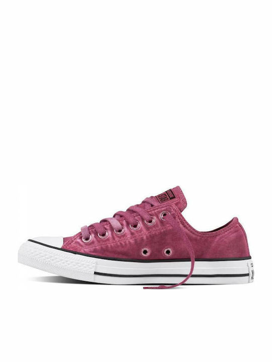 Chuck Taylor All Star Ox Sneakers Magenta Glow / Black / White / Wine Red