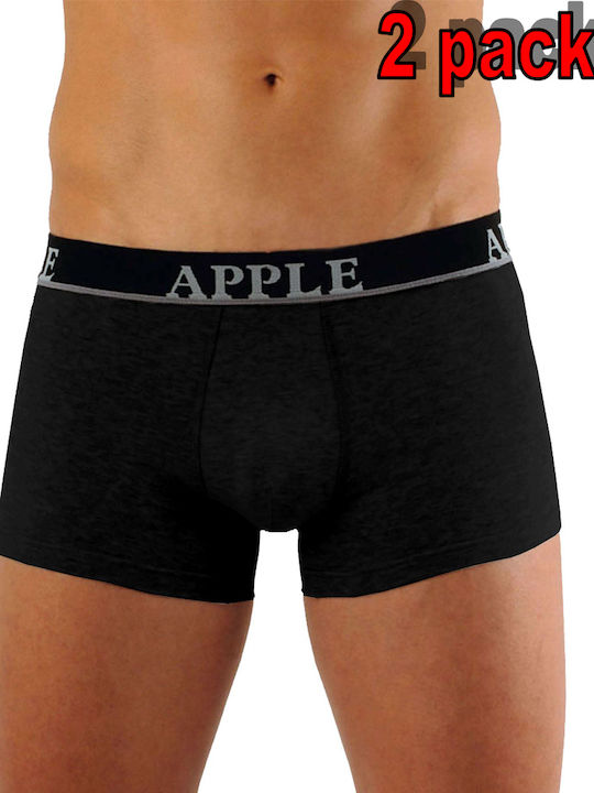 Ανδρικά Μποξεράκια White / Black 2Pack
