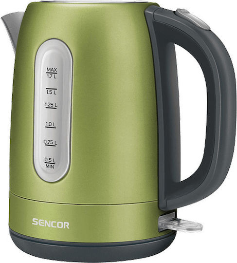 Sencor Електрически Кана 1.7л 2150W Зелен
