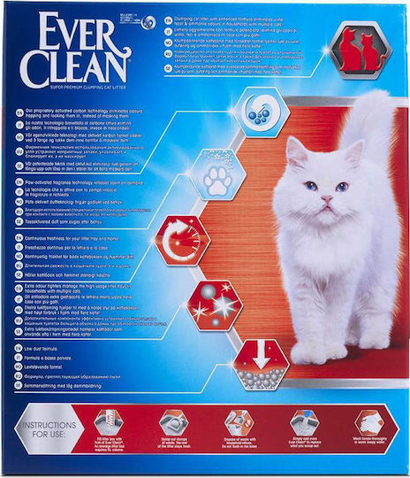 Ever Clean Пясък за Котки Бентонит с Аромат на Свежест 6лт