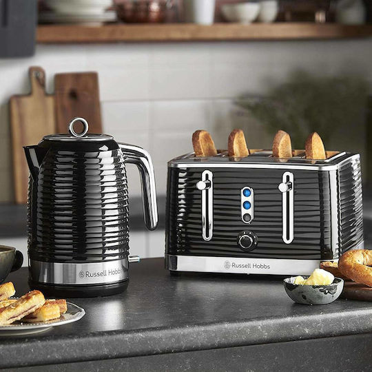 Russell Hobbs Inspire Fierbător 1.7lt 2400W Negru