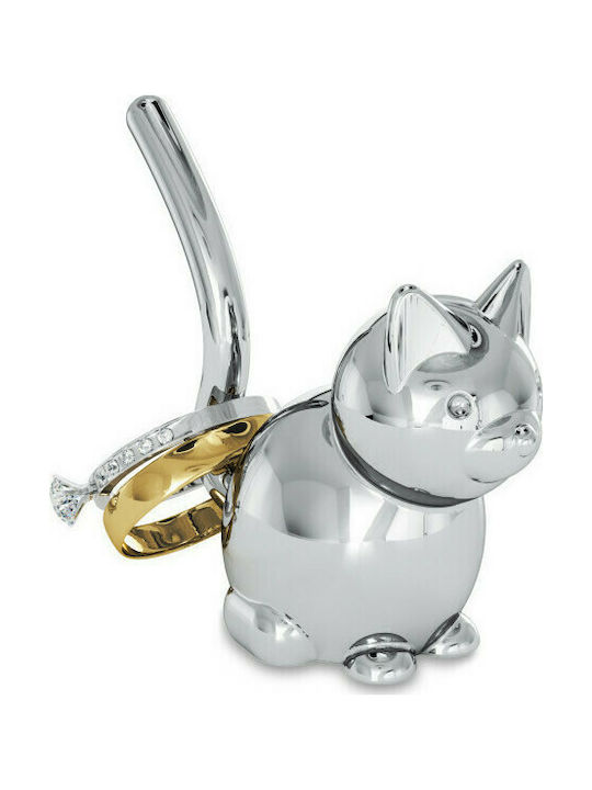 Umbra Zoola Katze Schmuckkästchen Metallisch 6x6x8cm Umbra Zoola Katze Schmuckkästchen Metallisch 6x6x8cm
