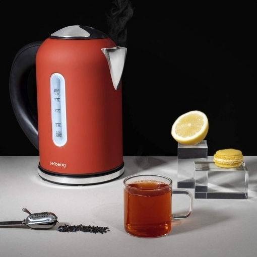 HKoenig Kettle 1.7lt 2200W Red