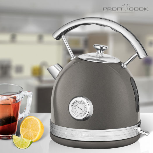 Profi Cook PC-WKS 1192 Βραστήρας 1.7lt 2200W Γκρι