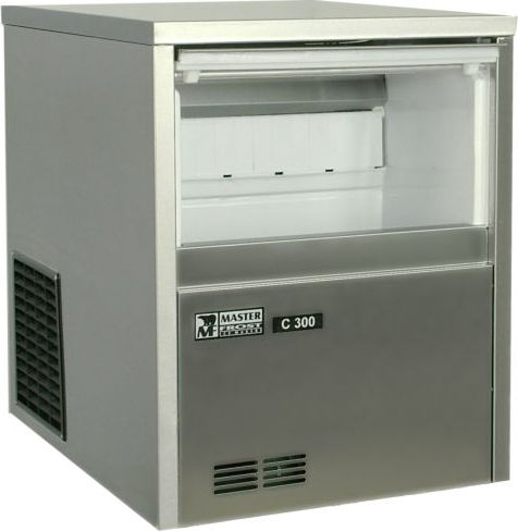 Master Frost M-300 (με Τρύπα) Παγομηχανή Ψεκασμού με Ημερήσια Παραγωγή 30kg & Χωρητικότητα 12kg