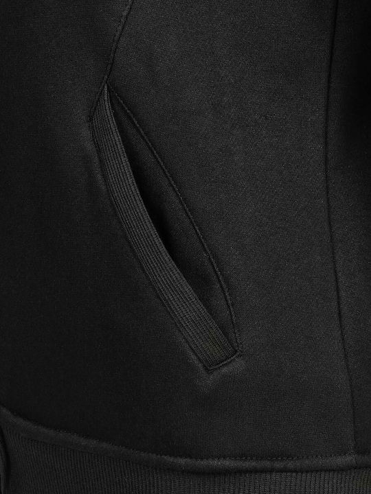 Zennor Women's Sweatshirt Jacket Hooded Black