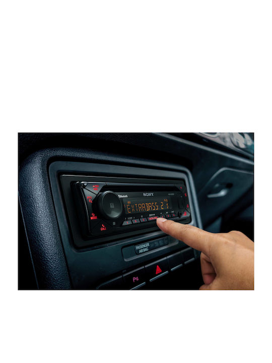 Sony Auto-Audiosystem 1DIN (Bluetooth/USB) mit Abnehmbares Bedienfeld