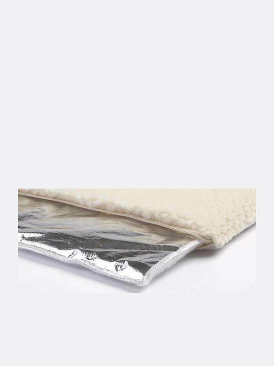 Factory Rug Dog Heated Beige 60x46cm