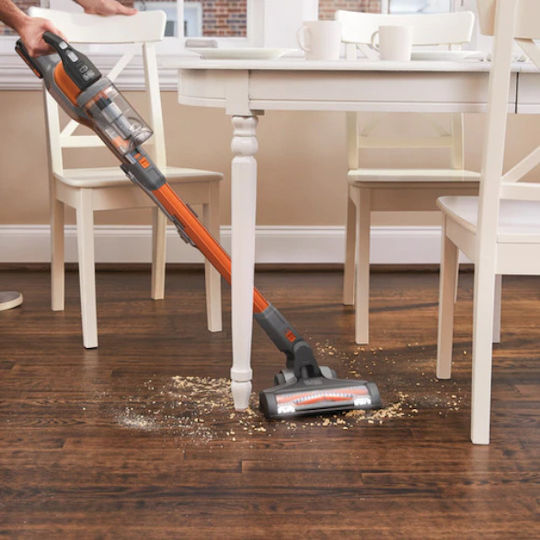 Black & Decker BHFEV182C Επαναφορτιζόμενη Σκούπα 2 σε 1 Stick & Χειρός 18V Πορτοκαλί
