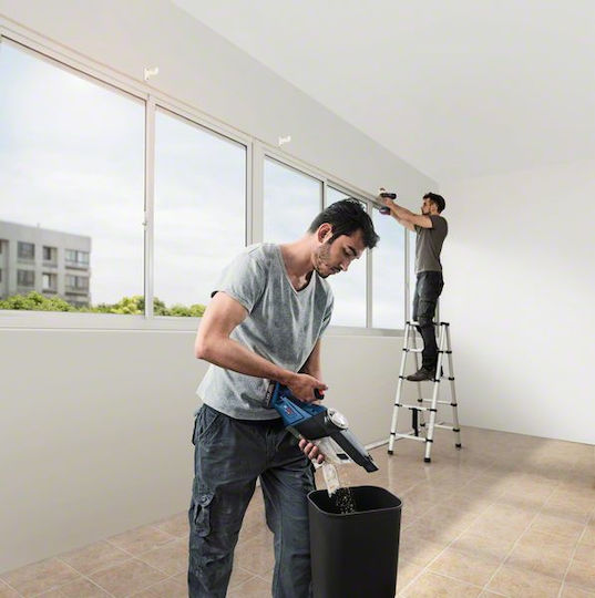 Bosch GAS 18V-1 Rechargeable Handheld Vacuum 18V without Battery and Charger Blue