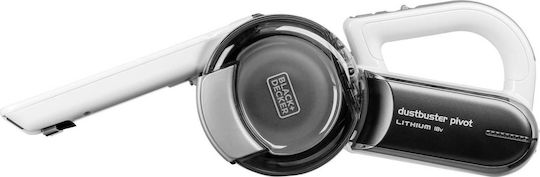 Black & Decker Επαναφορτιζόμενο Σκουπάκι Χειρός 18V Λευκό