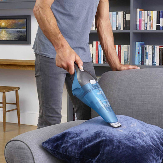 Black & Decker Επαναφορτιζόμενο Σκουπάκι Χειρός 7.2V Μπλε