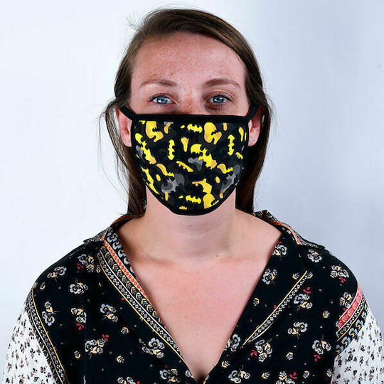 Pyramid International Face Cover Triple Layer Protection DC Comics Batman Camo Yellow 2τμχ