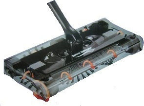 Swivel Sweeper Sweeper Max Επαναφορτιζόμενη Σκούπα Stick 7.2V Μαύρη