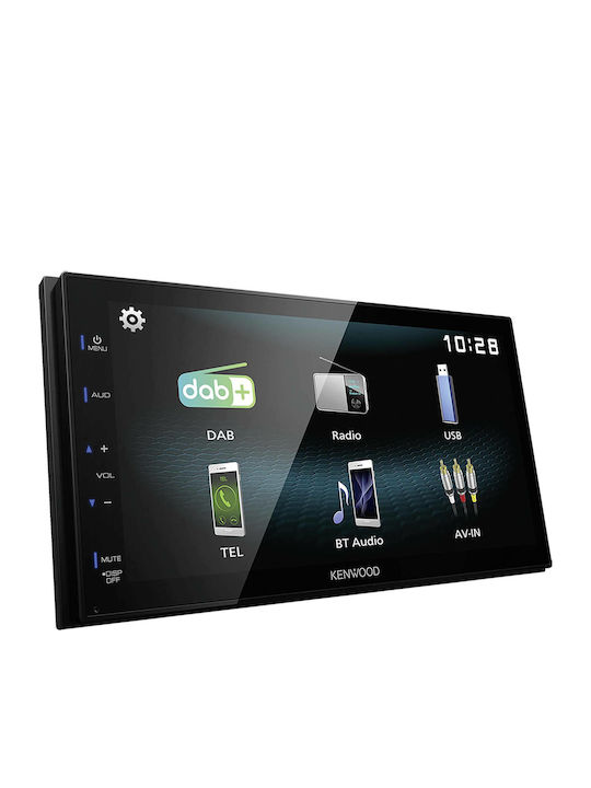 Kenwood Car Audio System 2DIN (Bluetooth/USB) with Touch Screen 6.75"