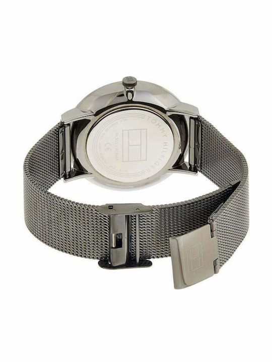 Tommy Hilfiger Jenna Women's Watch Chronograph with Gray Metal Bracelet