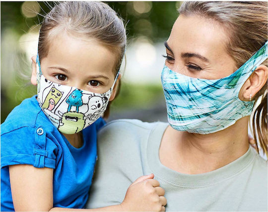 Buff Boo Μάσκα Προστασίας Υφασμάτινη για Παιδιά 126646.555 1τμχ