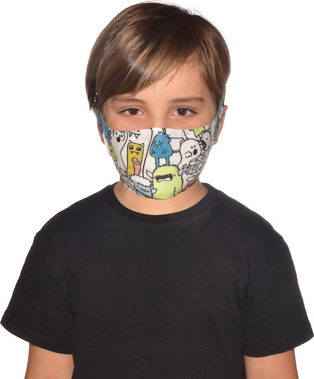 Buff Boo Μάσκα Προστασίας Υφασμάτινη για Παιδιά 126646.555 1τμχ