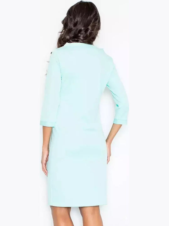 Figl M181 Midi Dress Mint 44544