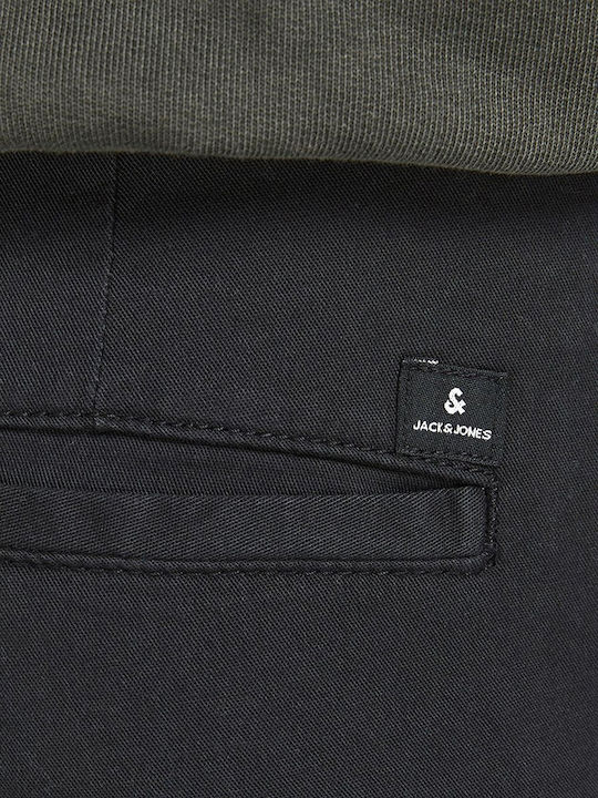 Marco Trousers Cargo Elastic in Slim Fit Black