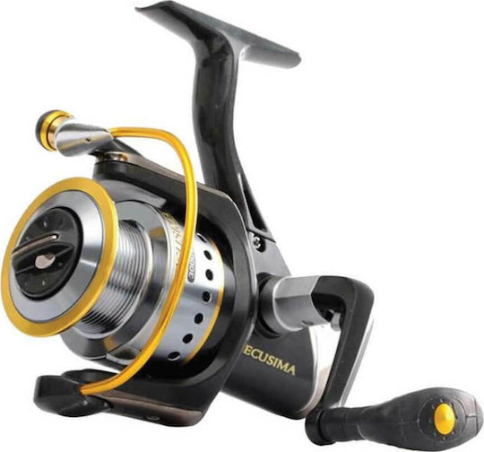 Ryobi Ecusima Fishing Reel for Beach Ledgering, Bolognese, Eging, Feeder, Spinning and English 2000