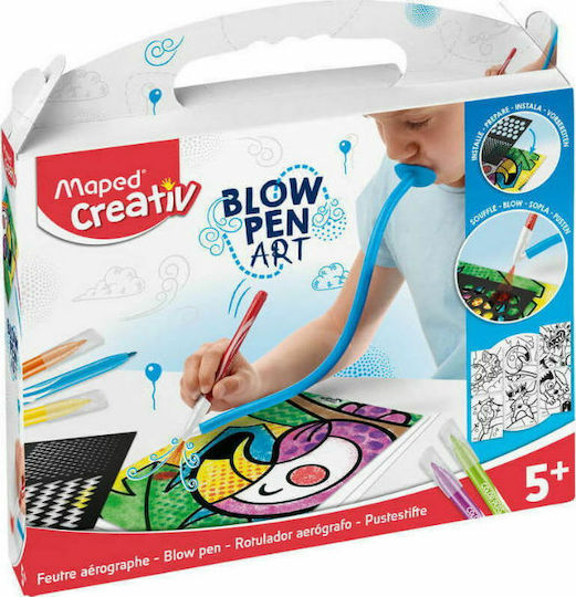 Maped Creative Blow Pen Markere de Desen 50mm Set 24buc