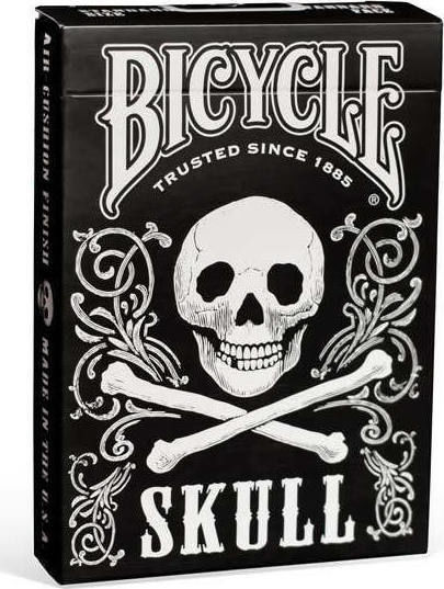 Bicycle Skull Колекционерска Тесте Пластмасово покритие