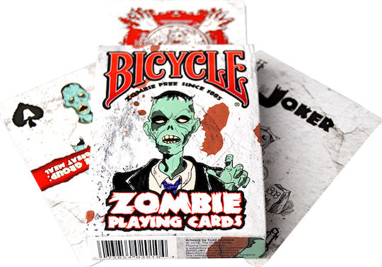 Bicycle Zombie Ediție de colecție Pachet de cărți Din hârtie pentru Poker