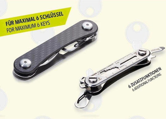 Troika Multitool Breloc Gri