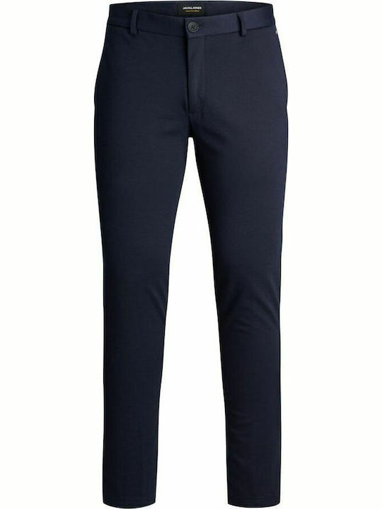 MARCO Trousers Chino Elastic in Slim Fit Navy Blazer