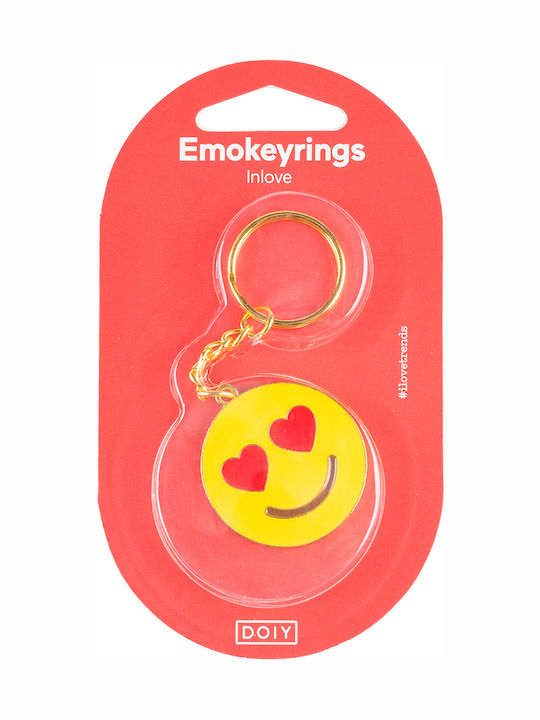DOIY Keychain Metallic In Love