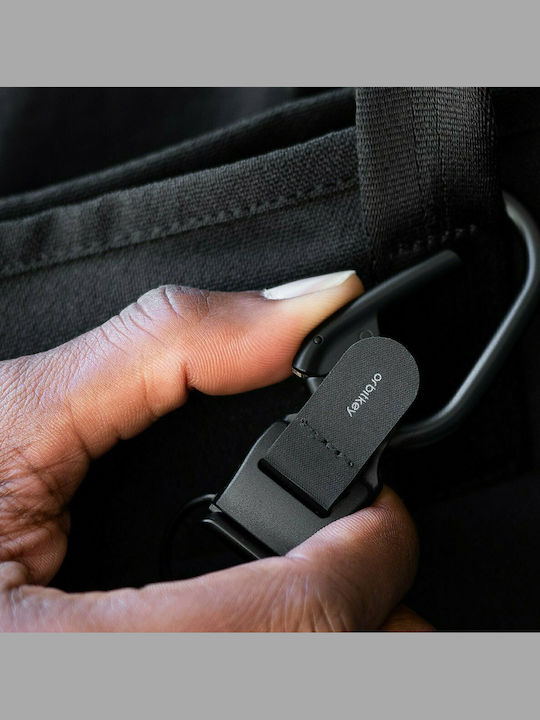 Orbitkey Μπρελόκ Clip V2 Μεταλλικό Μαύρο