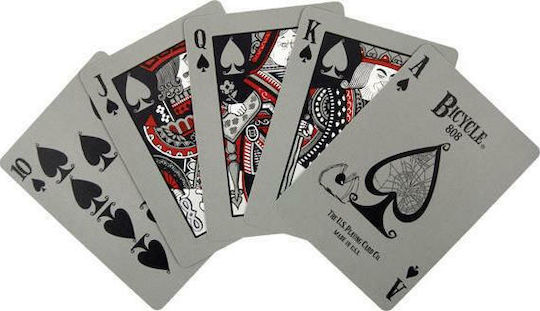 Bicycle Tragic Royalty Collectible Playing Cards Laminated for Poker Black