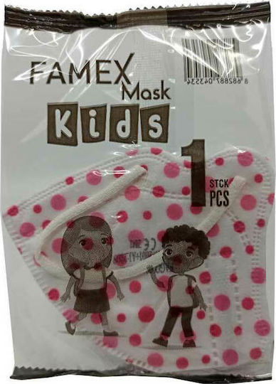 Famex Kids Mask FFP2 NR Protective Mask FFP2 Kids 10pcs